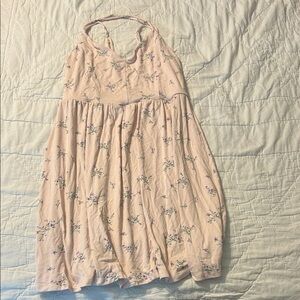 Forever 21 Light Pink Floral Kids Dress
